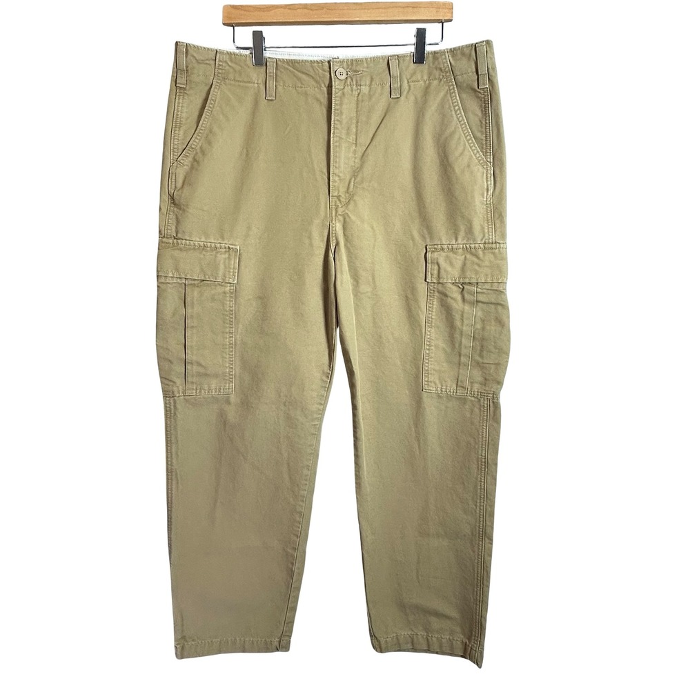 Levi's XX Cargo Straight Pants Mens 38x30 Tan Khaki Utility Gorpcore Workwear